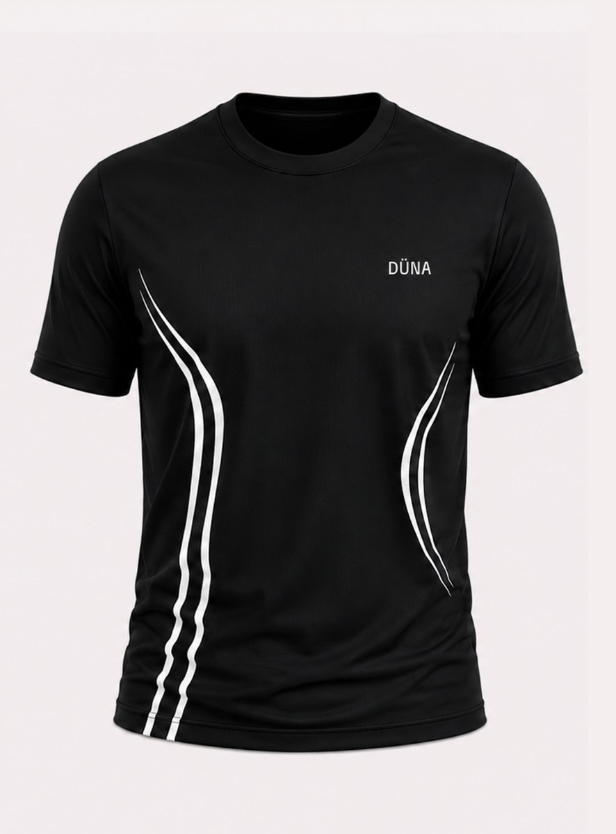 T-shirt technique noir DÜNA